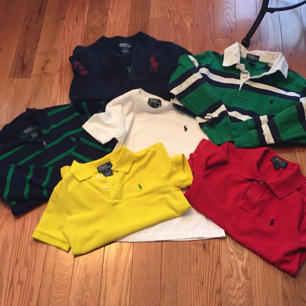 Boys polo lot small sizes